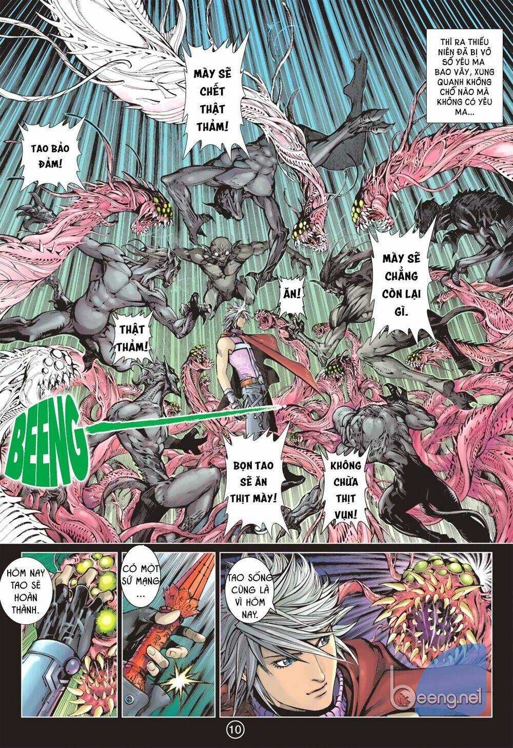 Khổng Tước Minh Vương Chapter 1 trang 9