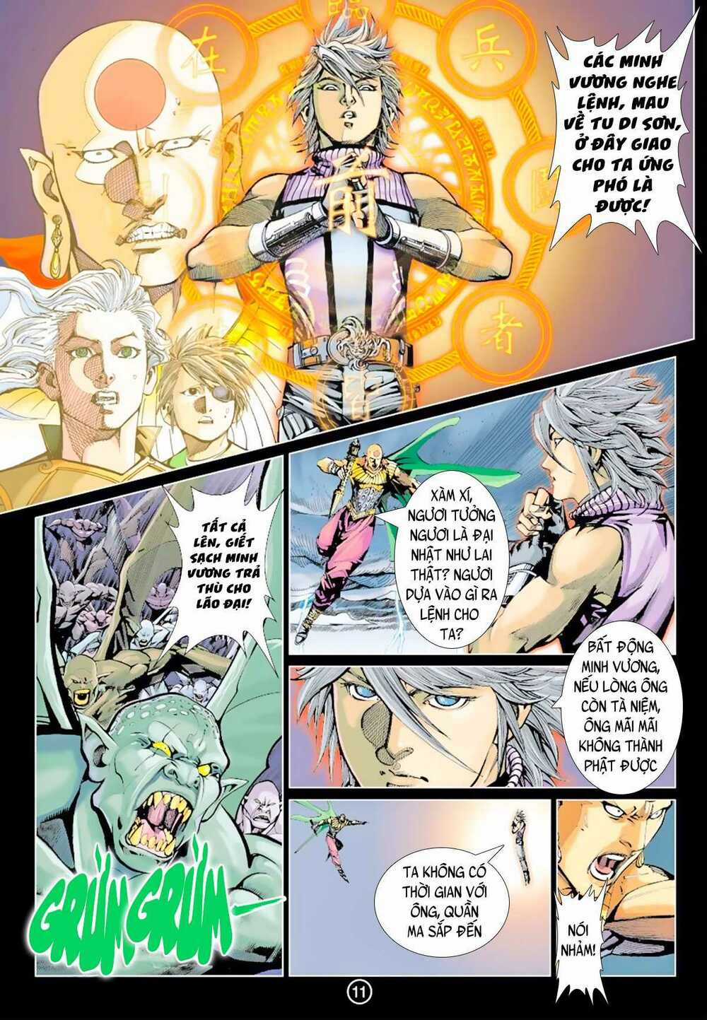 Khổng Tước Minh Vương Chapter 11 trang 10