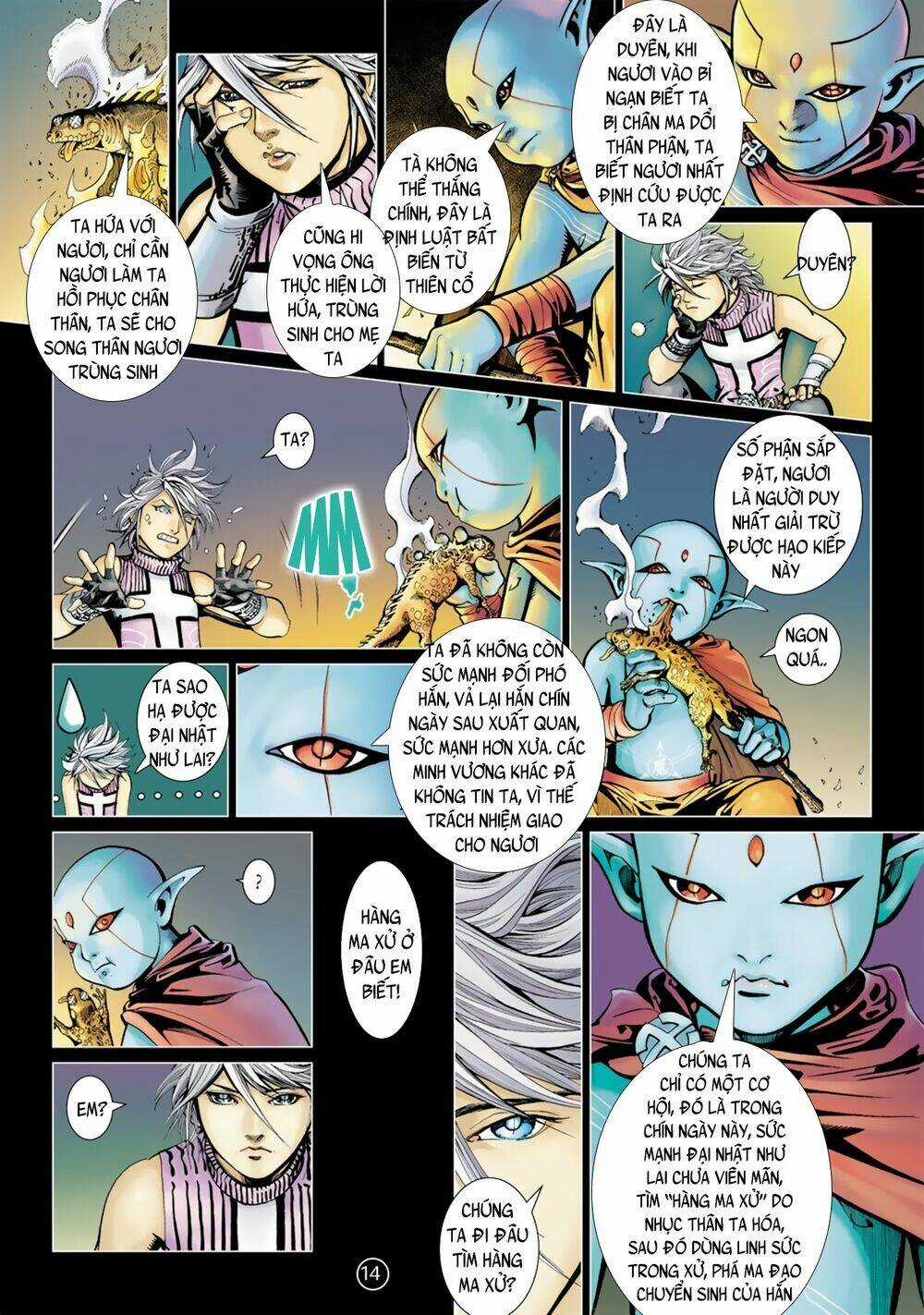 Khổng Tước Minh Vương Chapter 4 trang 13