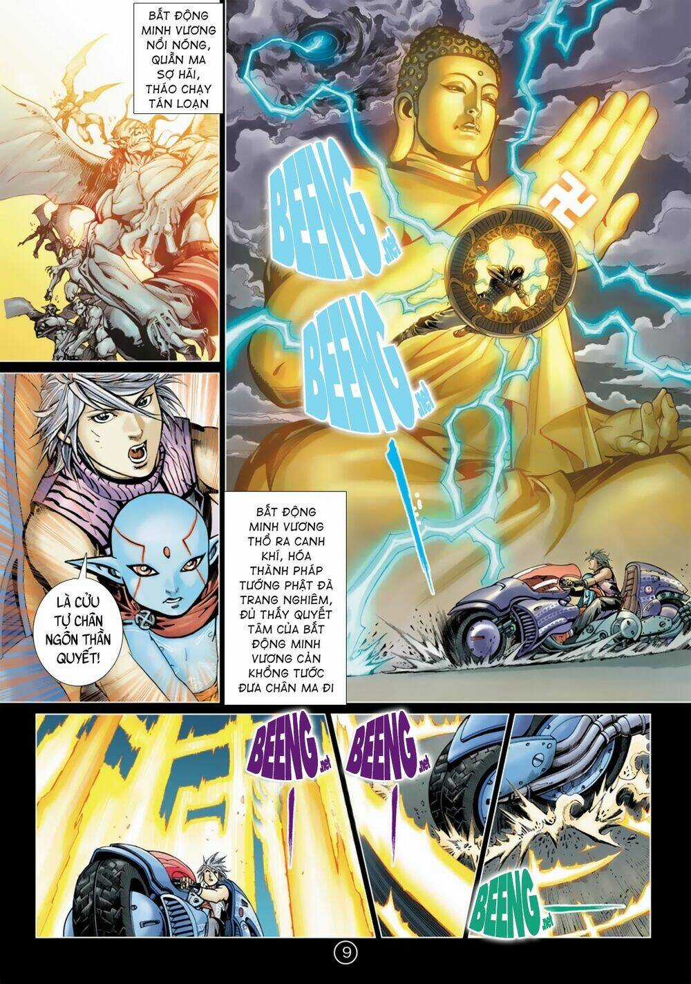 Khổng Tước Minh Vương Chapter 4 trang 8