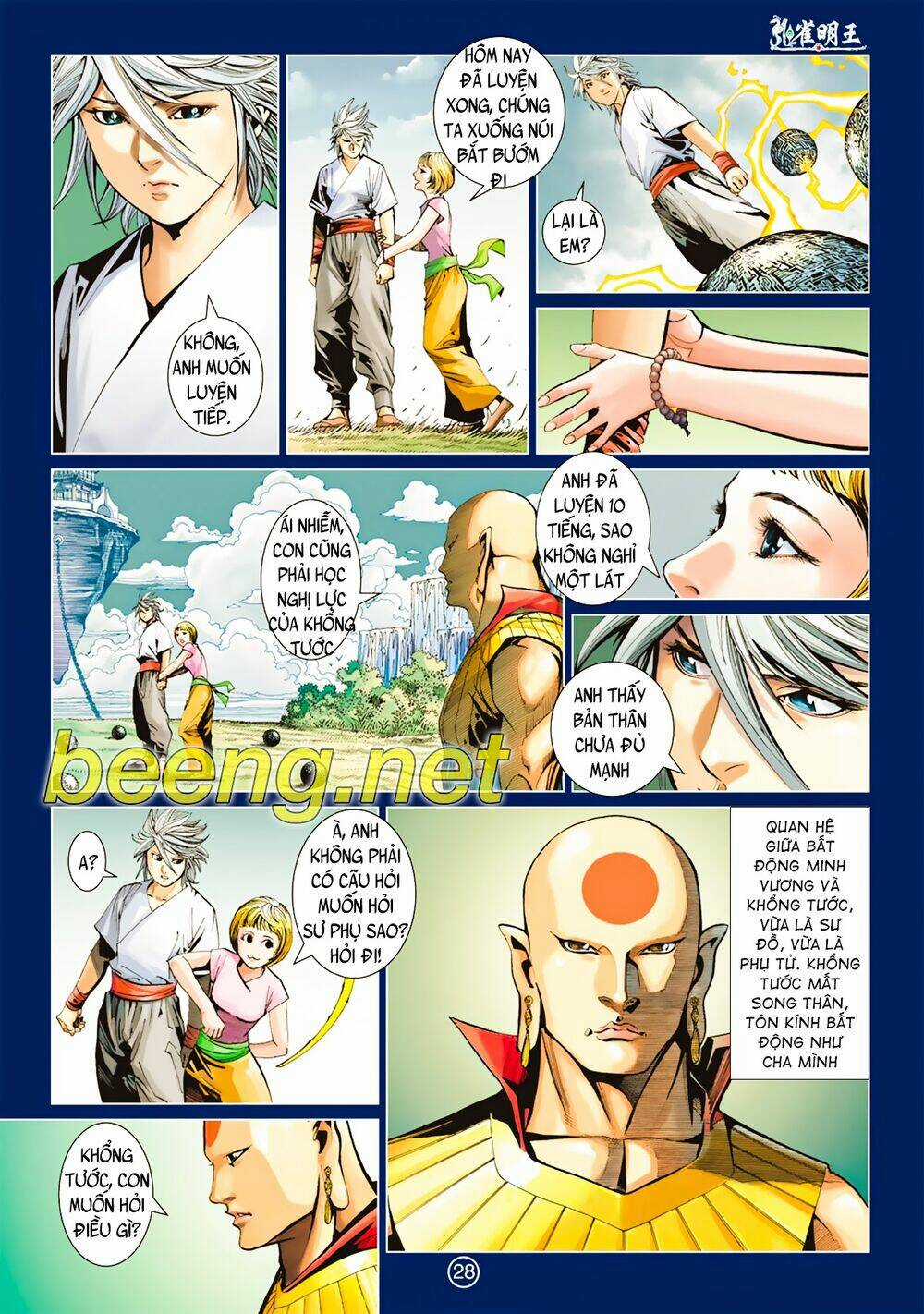 Khổng Tước Minh Vương Chapter 5 trang 8