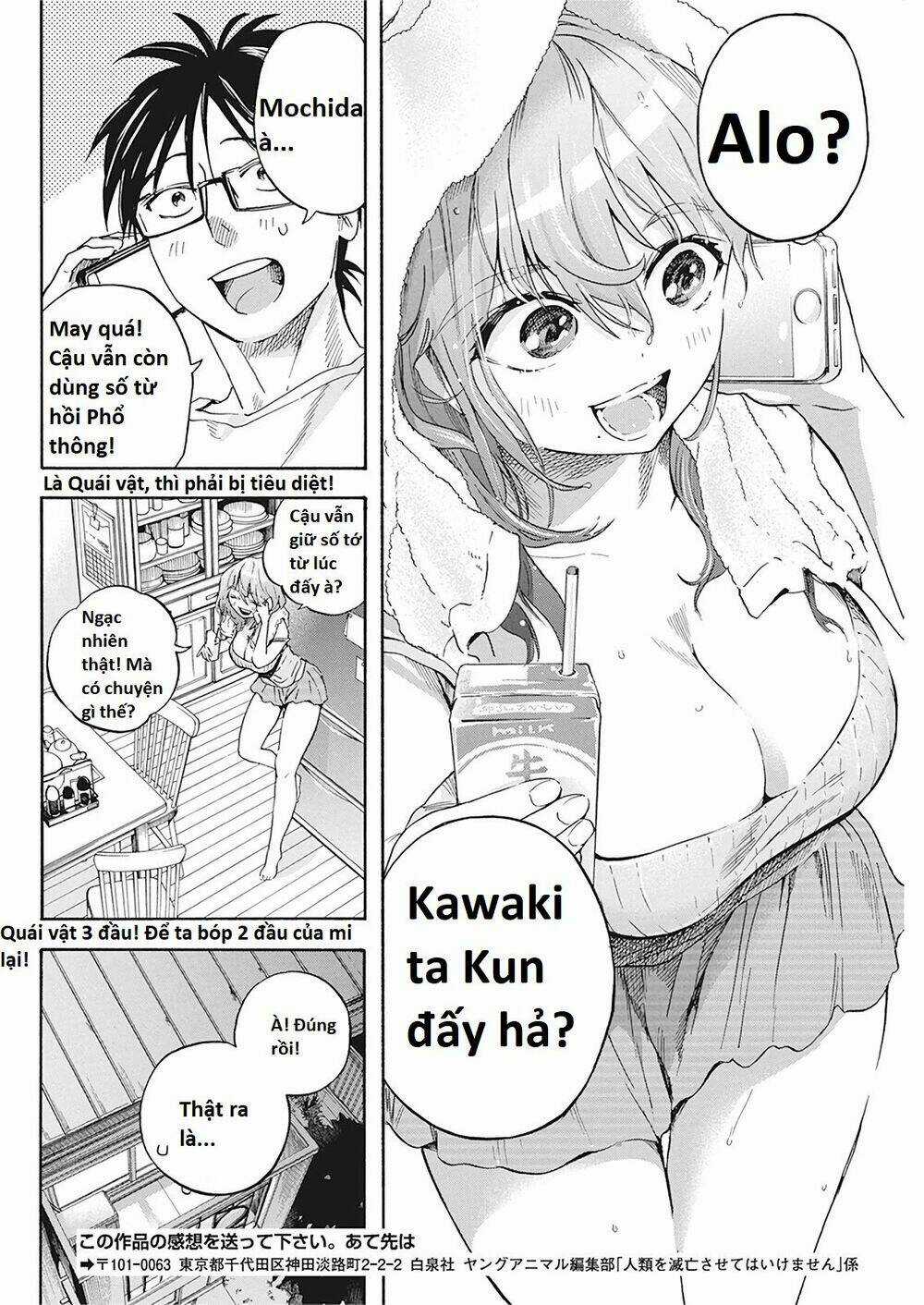 Không Xóa Sổ Con Người Được!! Chapter 3.2 trang 8