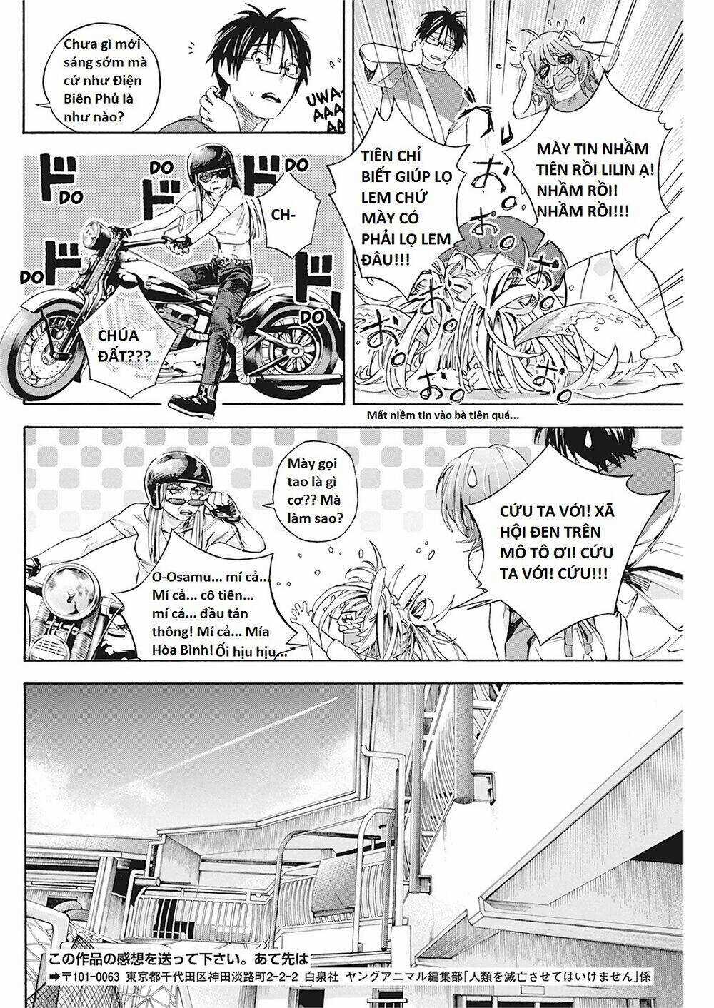 Không Xóa Sổ Con Người Được!! Chapter 8.2 trang 9