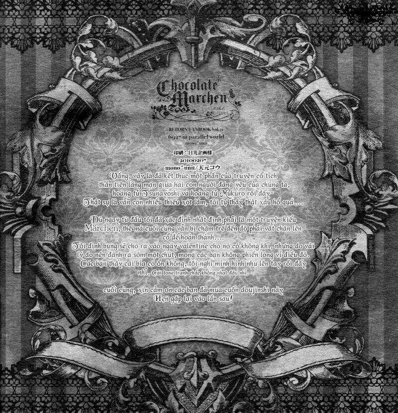 Khr Doujinshi - Chocolate Marchen Chapter 1 trang 33
