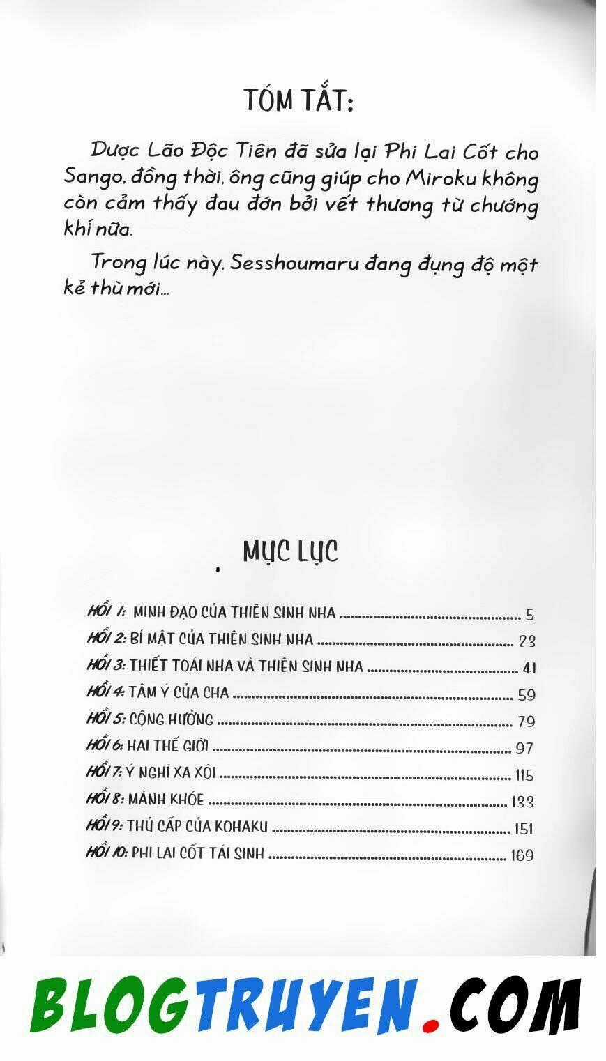 Khuyển Dạ Xoa Bản Đẹp Chapter 50.1 trang 1