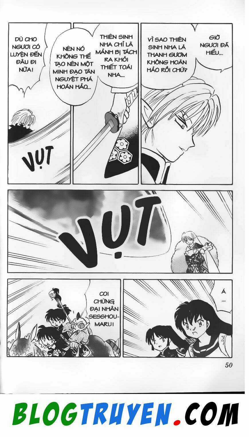 Khuyển Dạ Xoa Bản Đẹp Chapter 50.3 trang 10