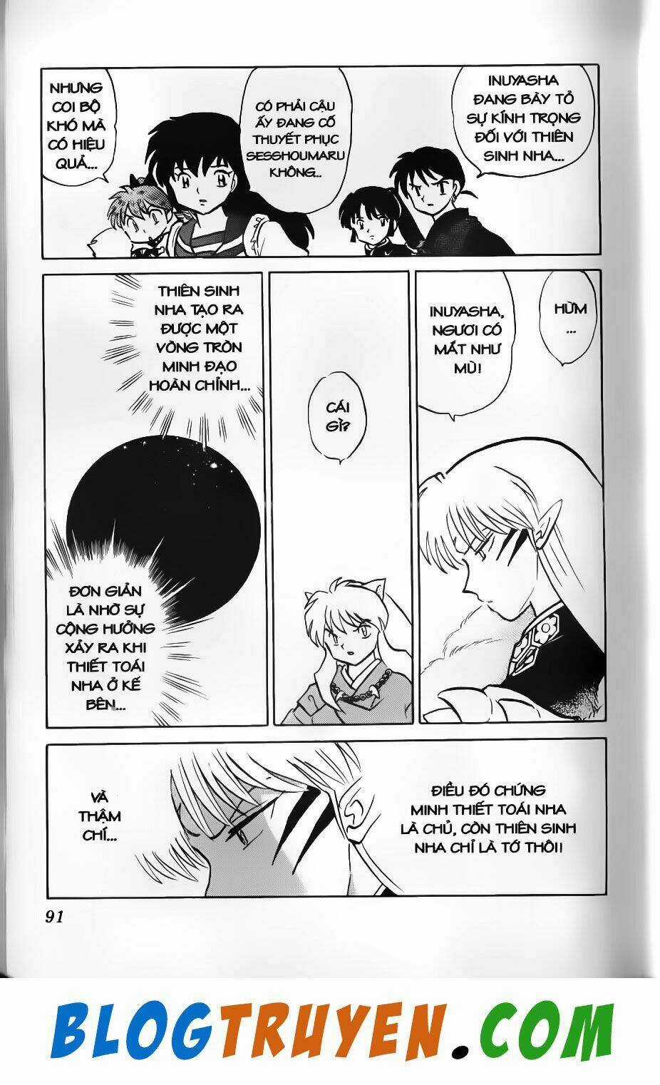 Khuyển Dạ Xoa Bản Đẹp Chapter 50.5 trang 12