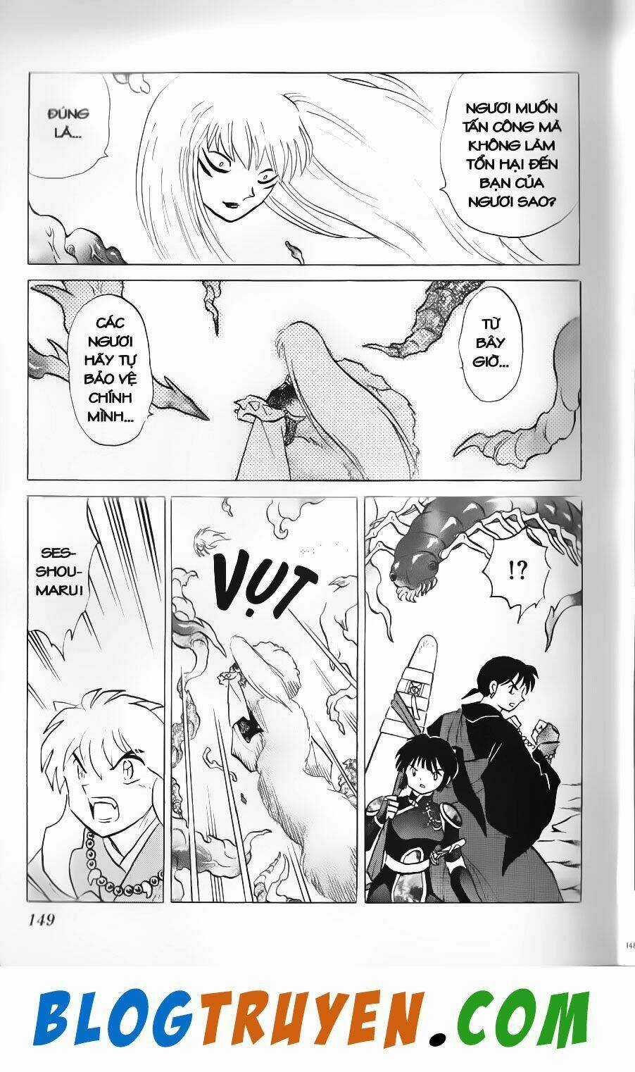 Khuyển Dạ Xoa Bản Đẹp Chapter 52.8 trang 17