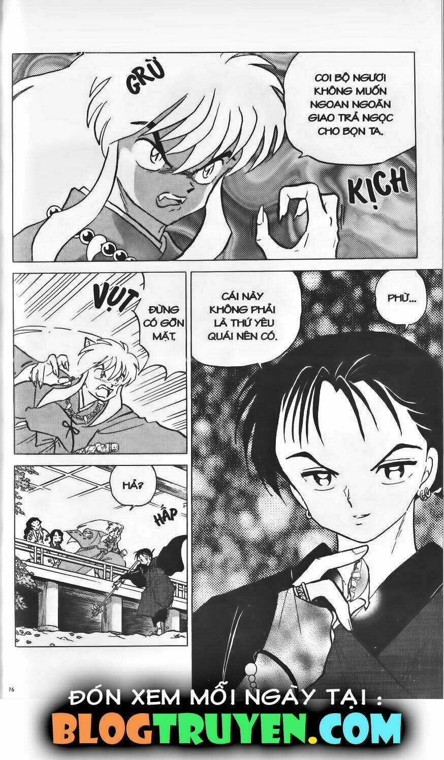 Khuyển Dạ Xoa Bản Đẹp Chapter 6.4 trang 16