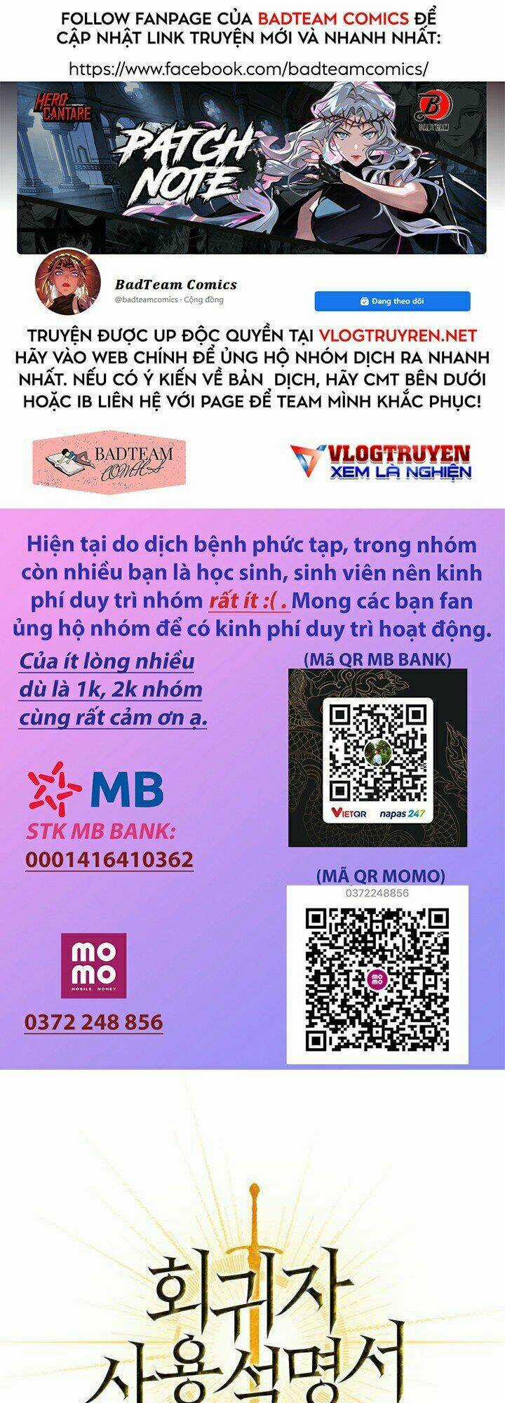 Kí Sự Hồi Quy Chapter 4 trang 0