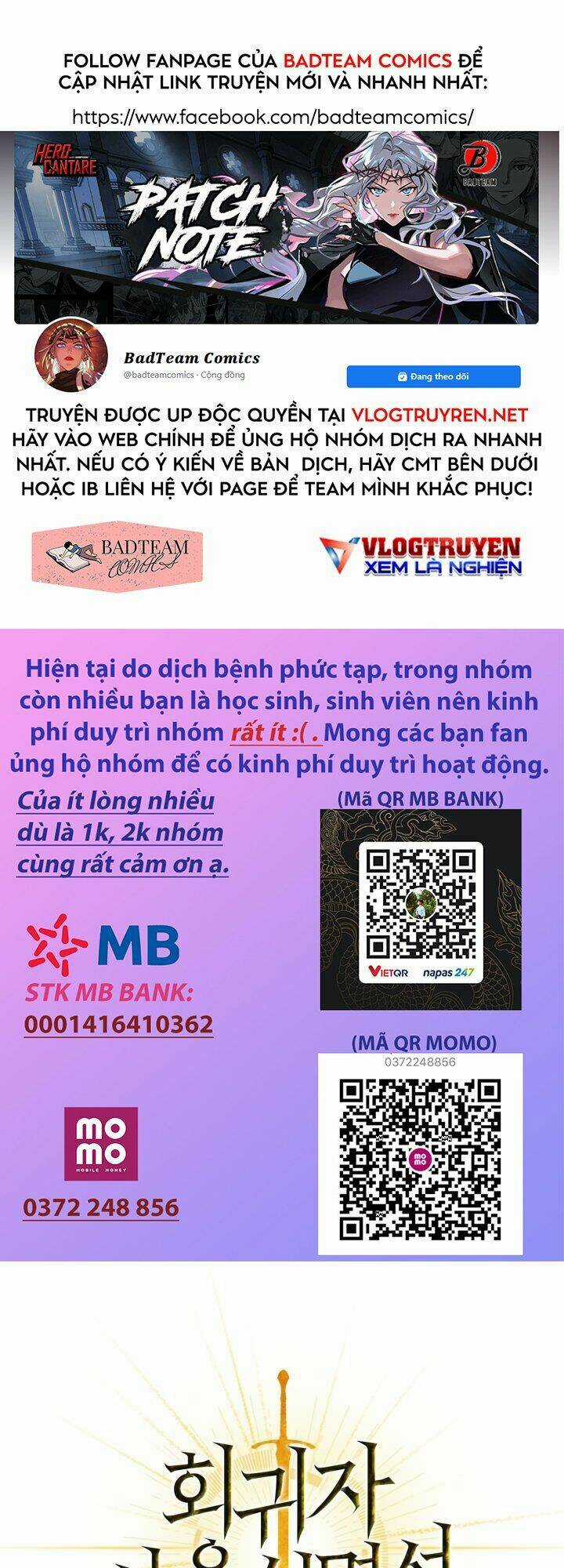 Kí Sự Hồi Quy Chapter 9 trang 0