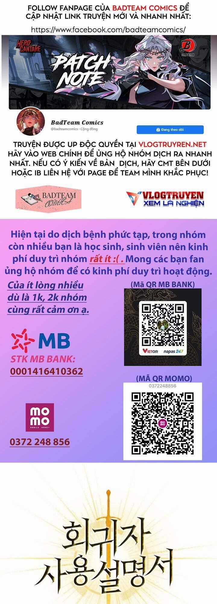 Kí Sự Hồi Quy Chương 15 trang 0