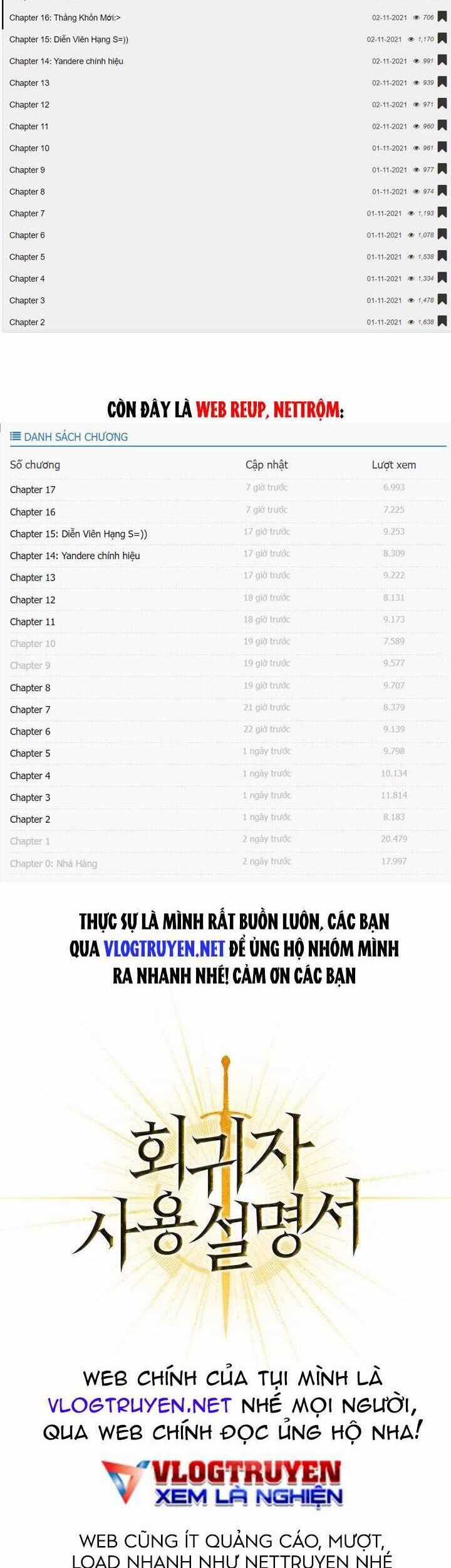 Kí Sự Hồi Quy Chương 18 trang 1