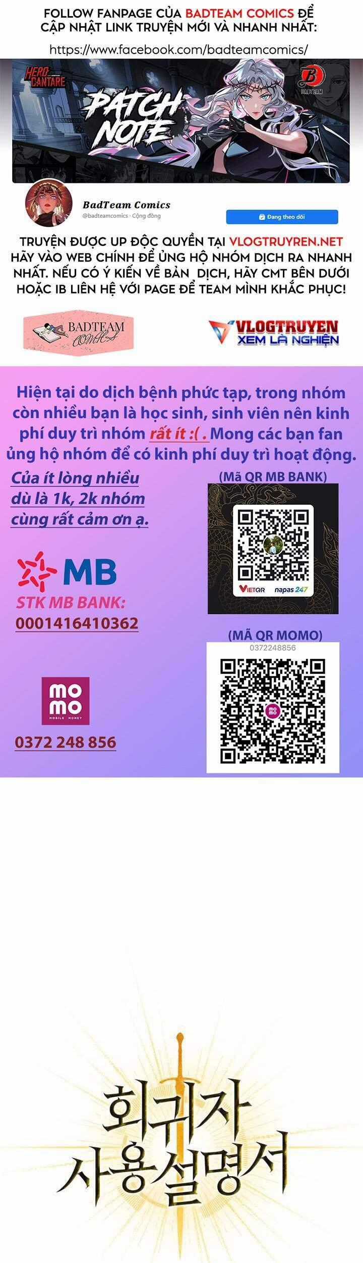 Kí Sự Hồi Quy Chương 2 trang 0