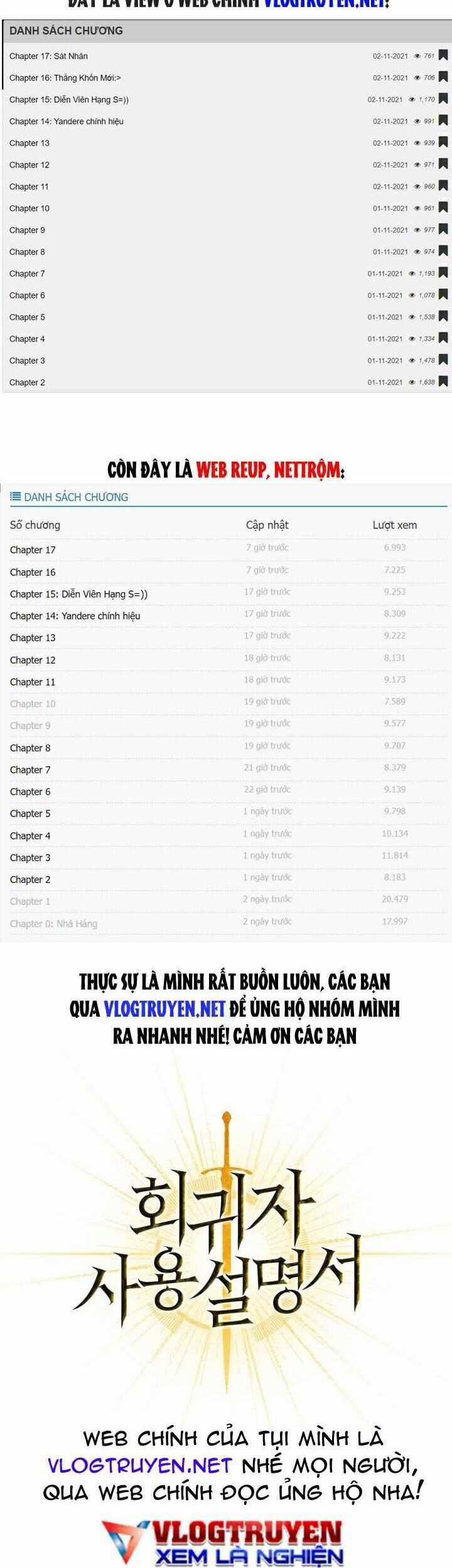 Kí Sự Hồi Quy Chương 20 trang 1