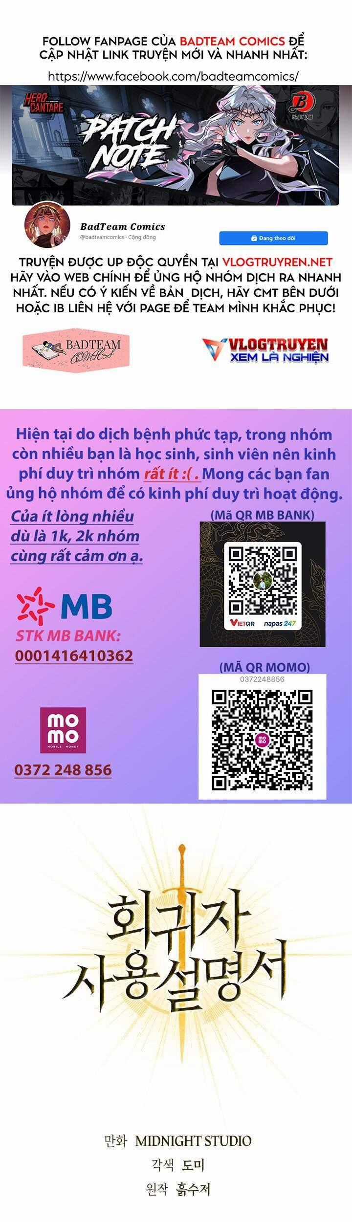 Kí Sự Hồi Quy Chương 8 trang 0