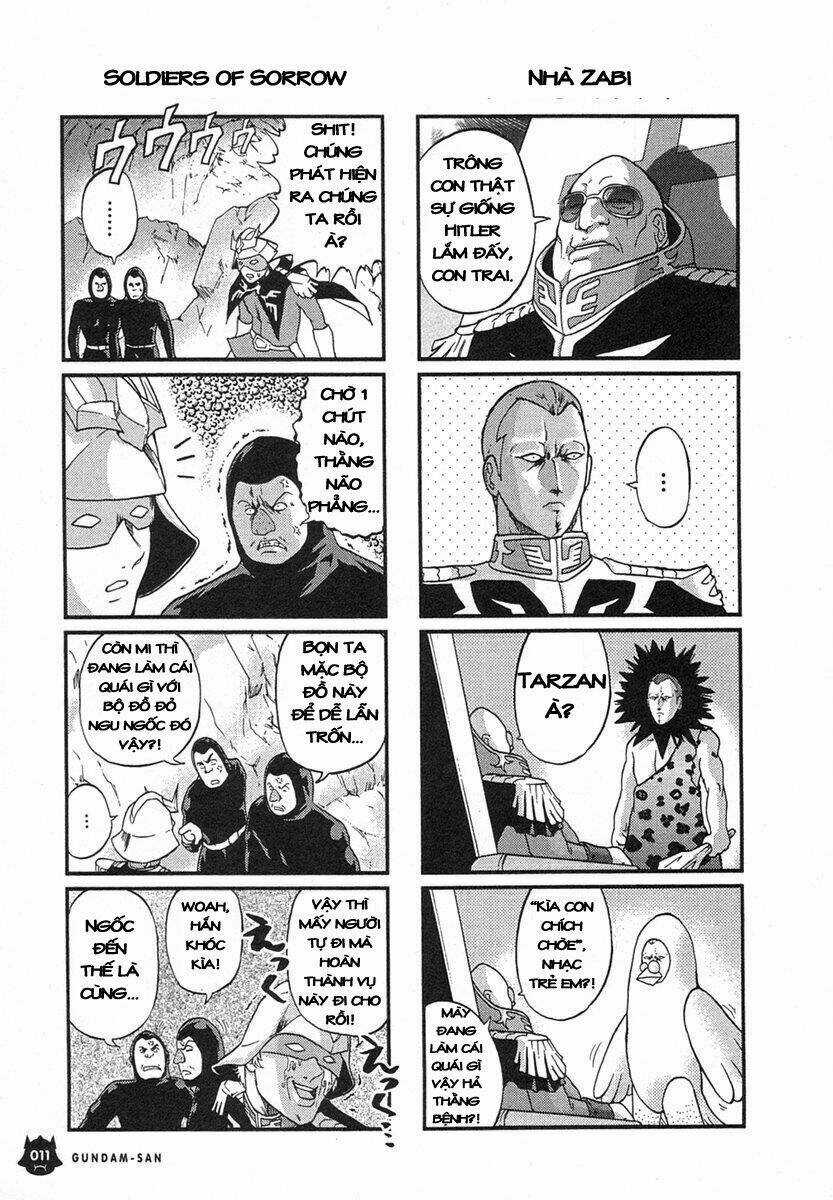 Kidou Senshi Gundam-San Chapter 1.1 trang 11