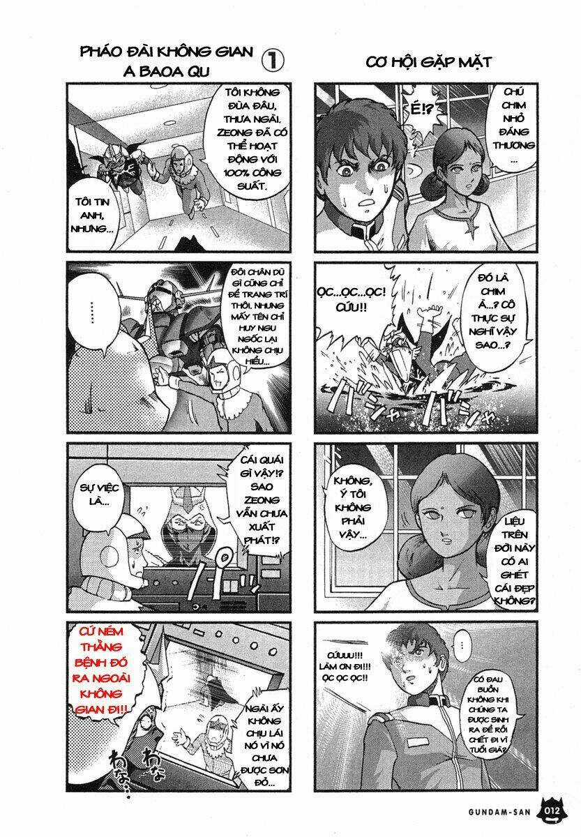 Kidou Senshi Gundam-San Chapter 1.1 trang 12