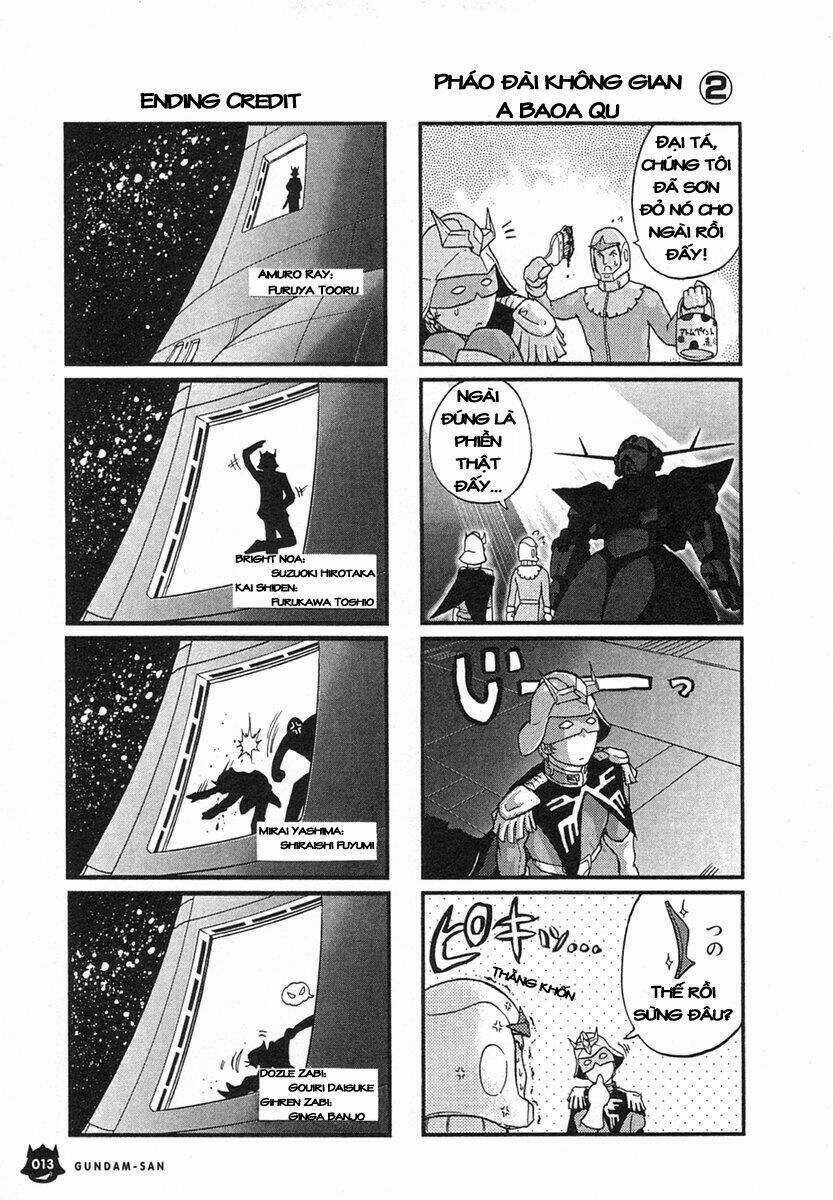 Kidou Senshi Gundam-San Chapter 1.1 trang 13