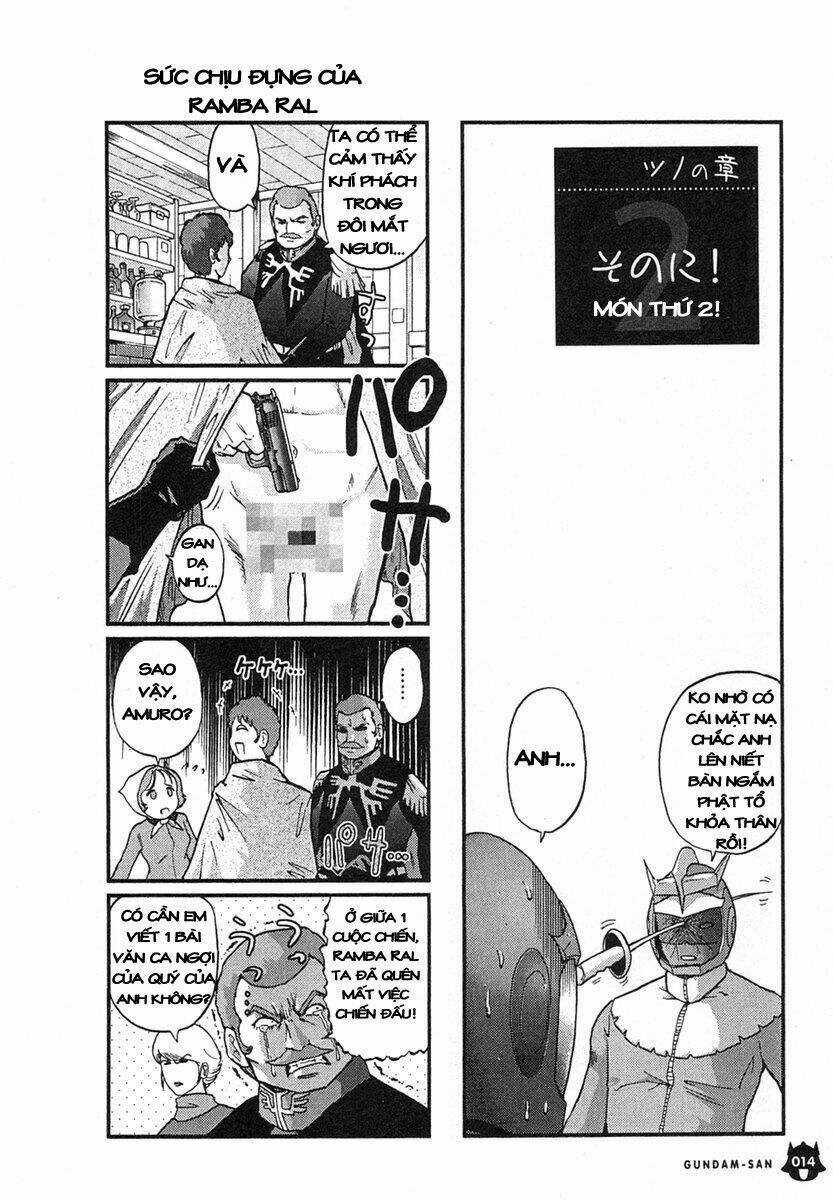 Kidou Senshi Gundam-San Chapter 1.1 trang 14