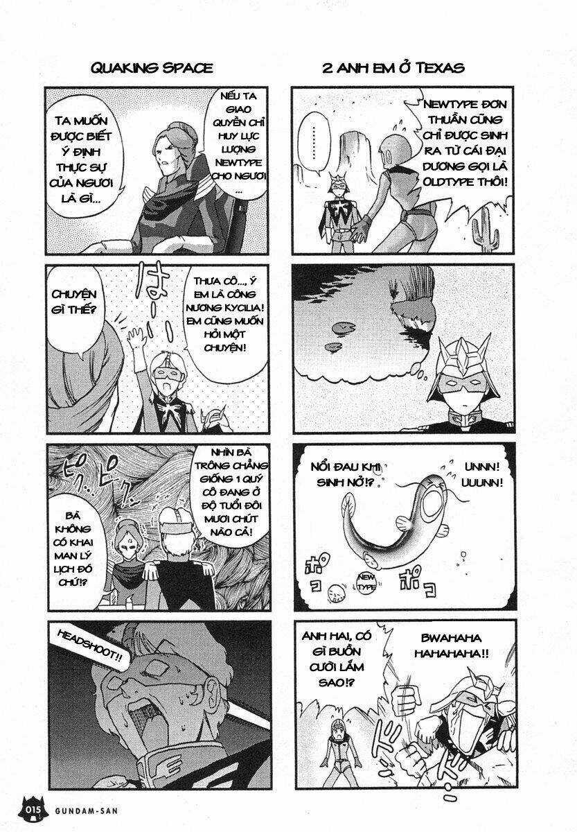 Kidou Senshi Gundam-San Chapter 1.1 trang 15