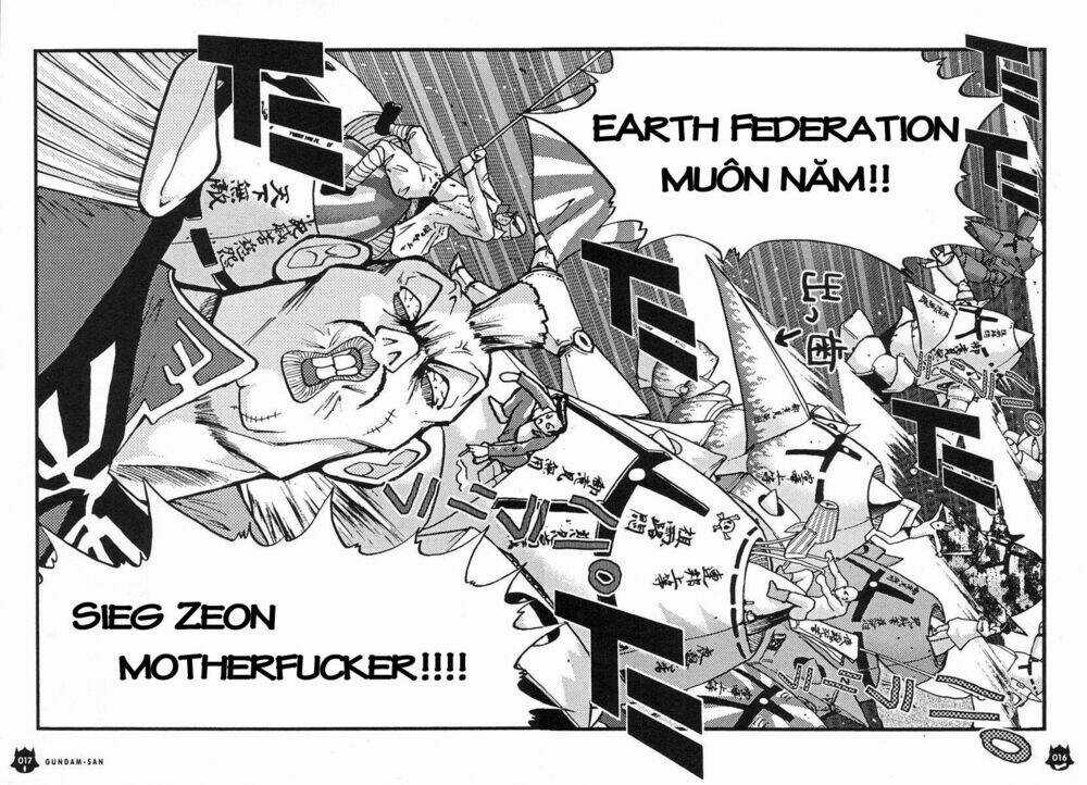 Kidou Senshi Gundam-San Chapter 1.1 trang 16