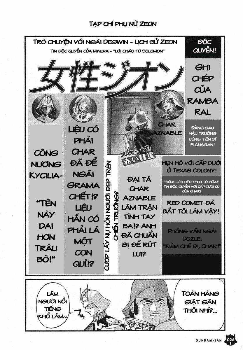 Kidou Senshi Gundam-San Chapter 1.1 trang 25