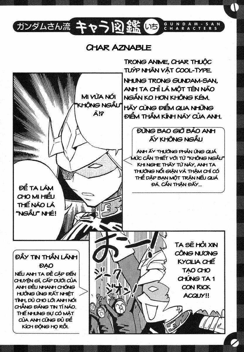 Kidou Senshi Gundam-San Chapter 1.1 trang 33