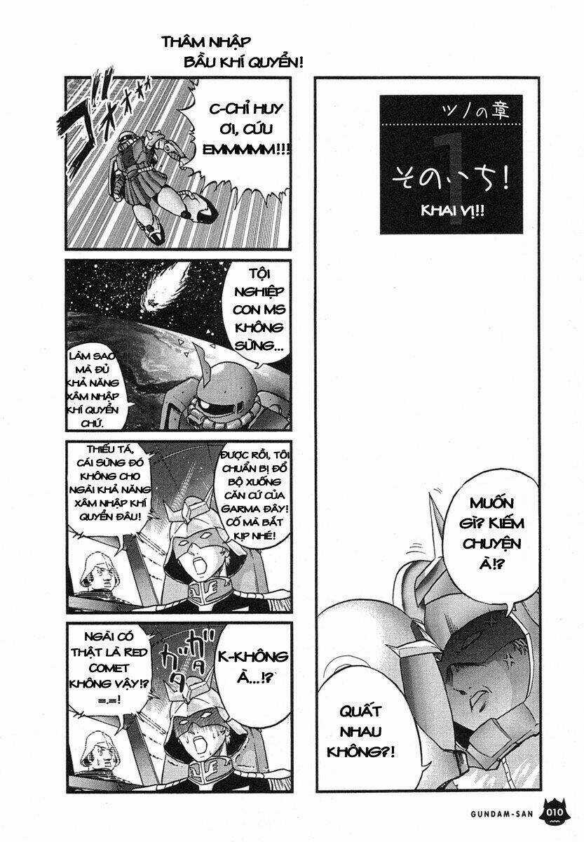 Kidou Senshi Gundam-San Chapter 1 trang 10