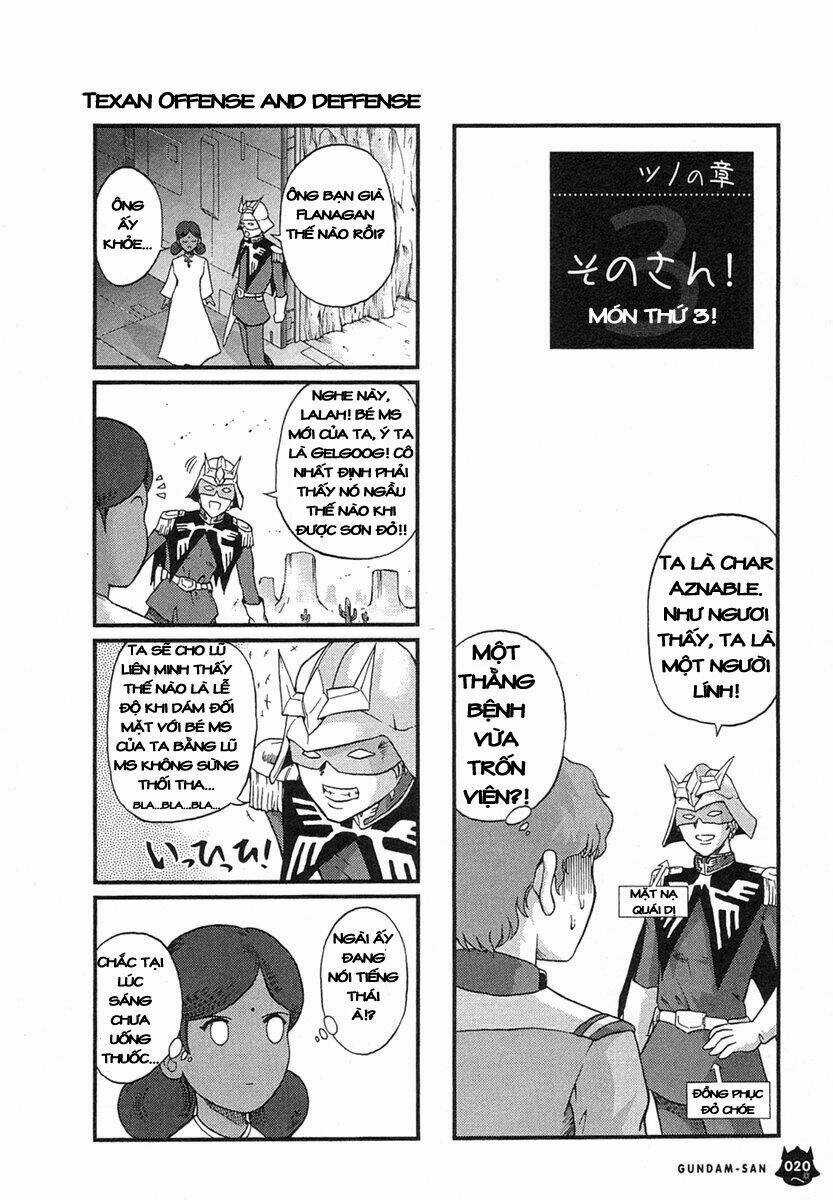 Kidou Senshi Gundam-San Chapter 1 trang 19