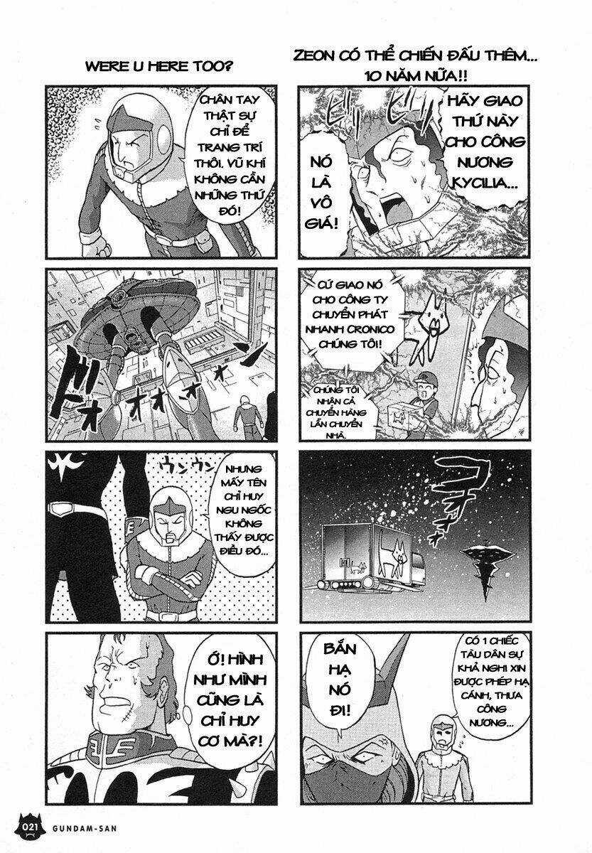 Kidou Senshi Gundam-San Chapter 1 trang 20