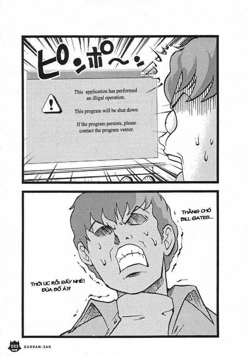 Kidou Senshi Gundam-San Chapter 1 trang 22