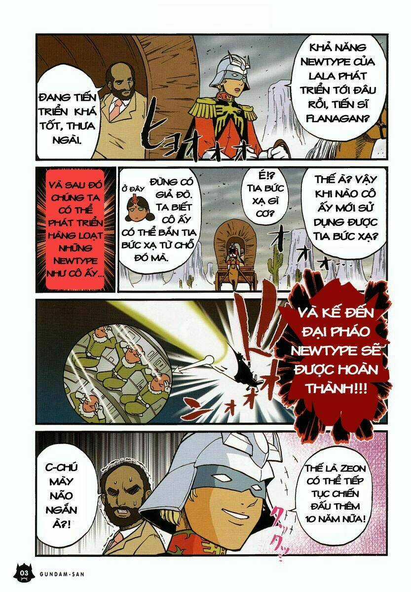 Kidou Senshi Gundam-San Chapter 1 trang 3