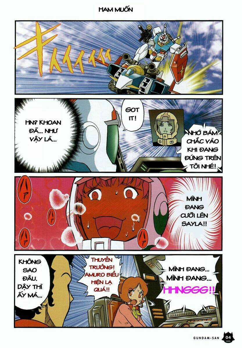 Kidou Senshi Gundam-San Chapter 1 trang 4