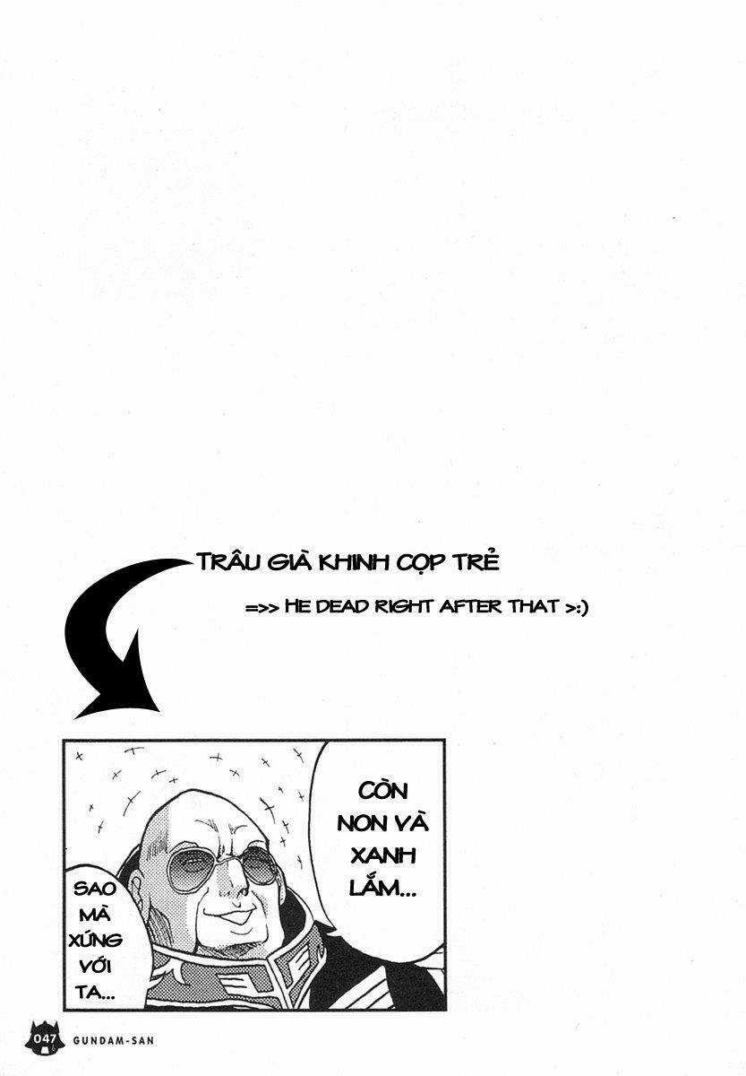 Kidou Senshi Gundam-San Chapter 2 trang 11