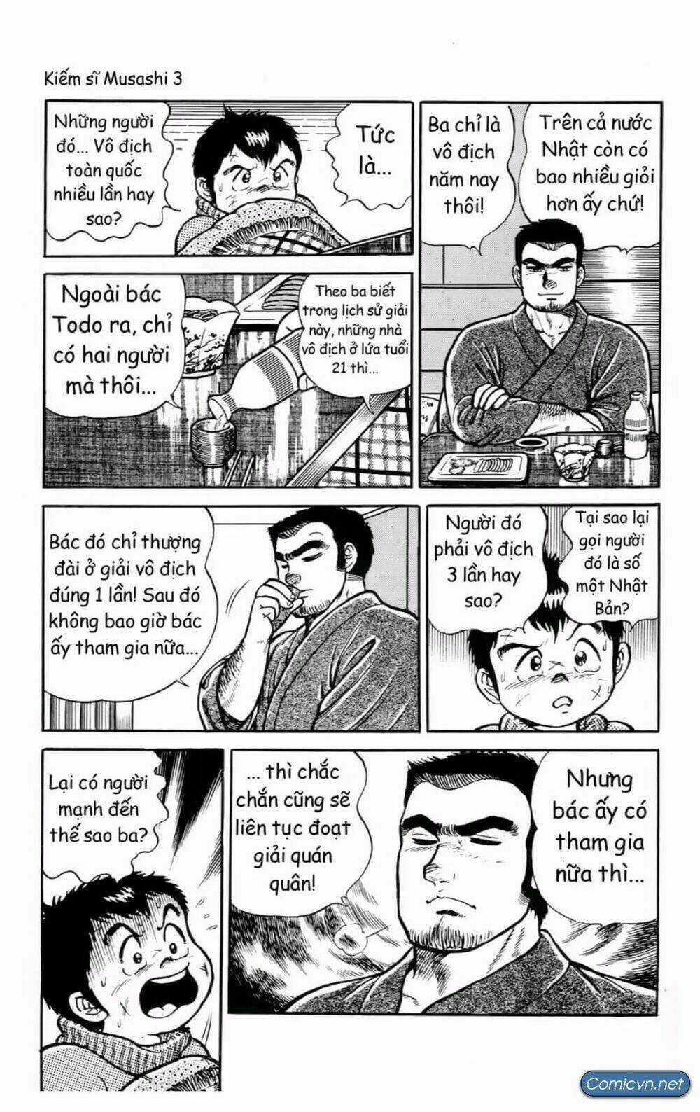 Kiếm Sĩ Musashi Chapter 21 trang 15