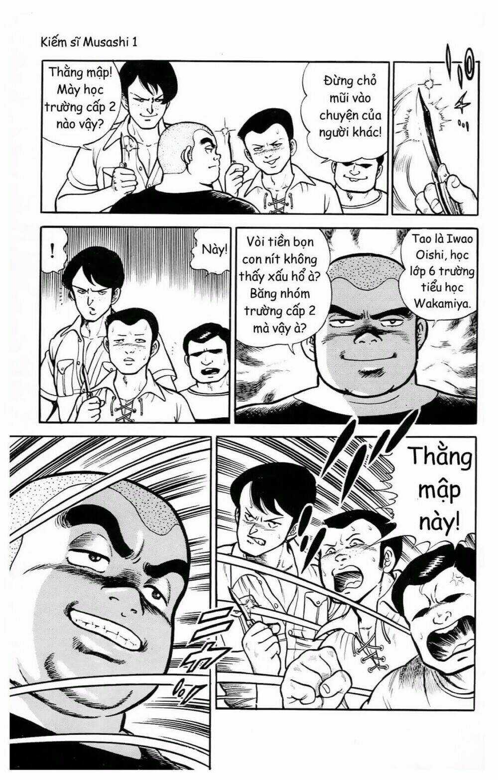 Kiếm Sĩ Musashi Chapter 6 trang 12