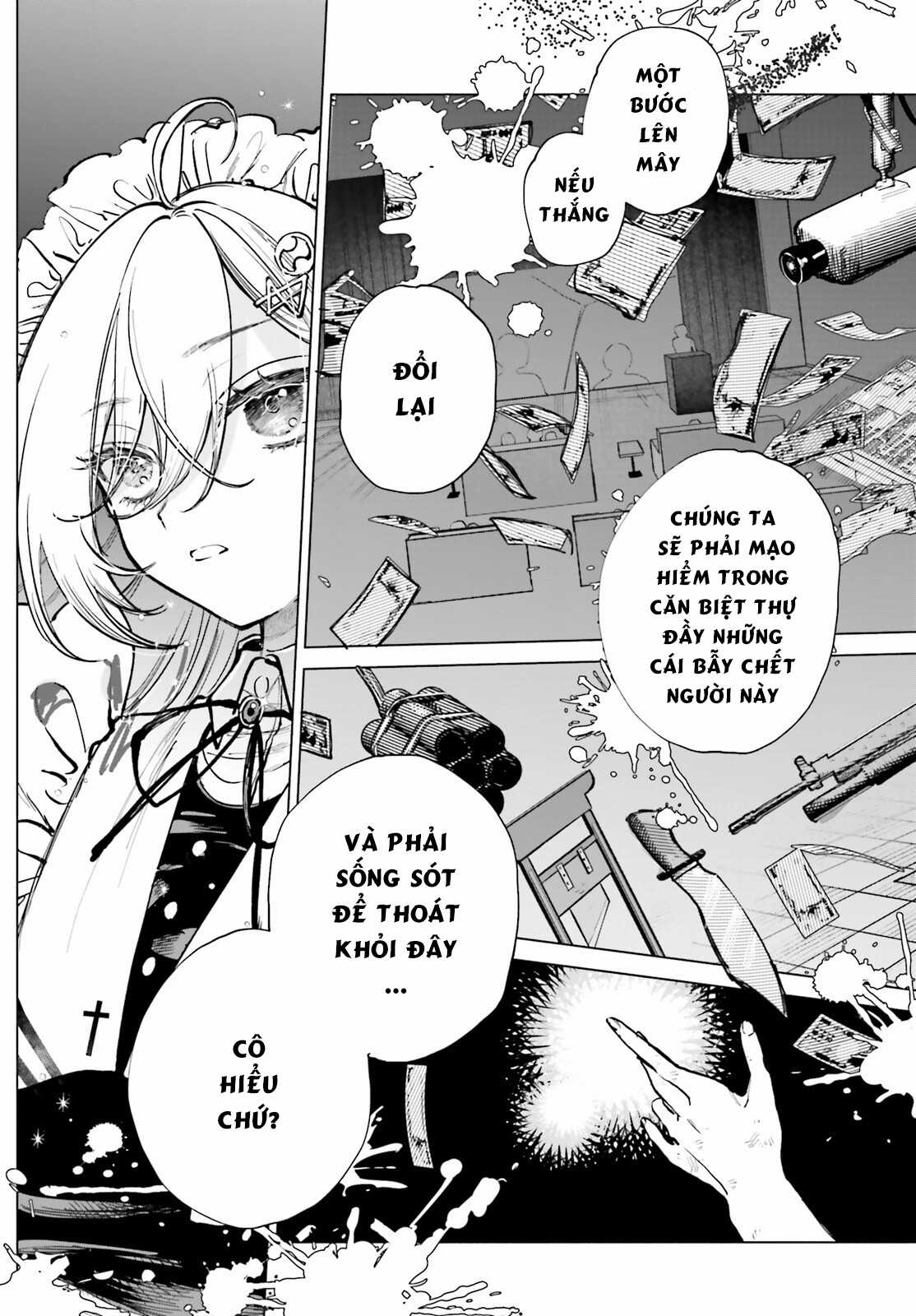 Kiếm sống bằng trò chơi sinh tử Chapter 1 trang 13