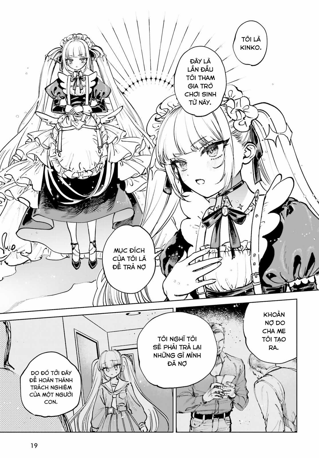 Kiếm sống bằng trò chơi sinh tử Chapter 1 trang 15