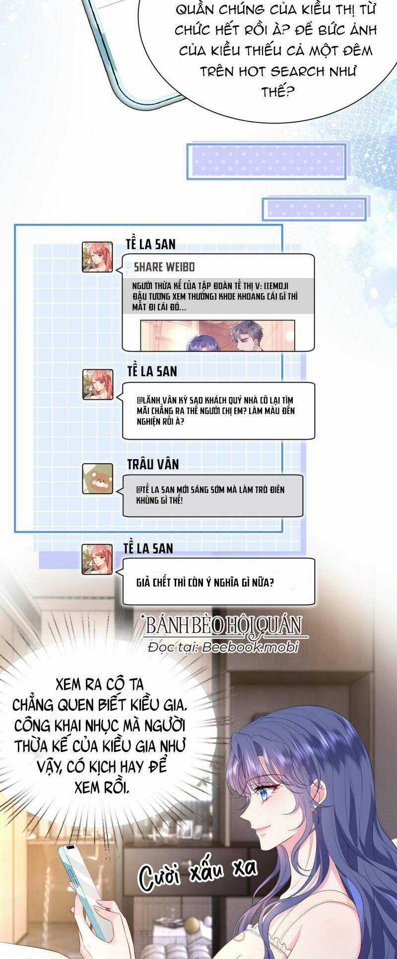 Kiều Gia, Phu Nhân Bị Ngài Chiều Hư Rồi! Chương 8 trang 6