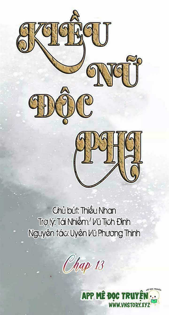 Kiều Nữ Độc Phi Chapter 13 trang 0