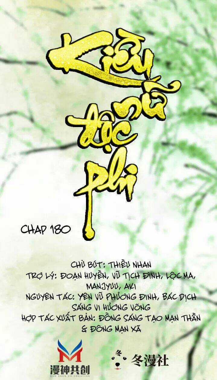 Kiều Nữ Độc Phi Chapter 180 trang 0