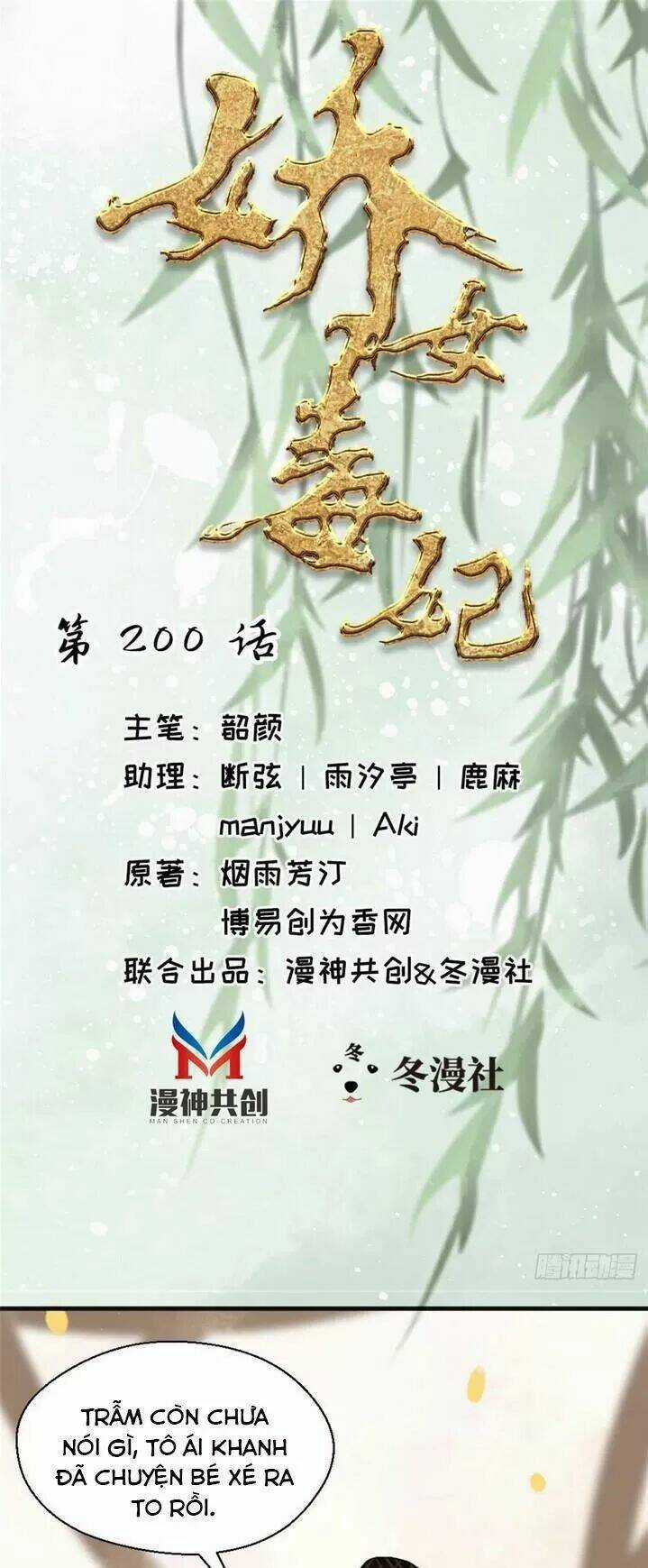 Kiều Nữ Độc Phi Chapter 200 trang 0