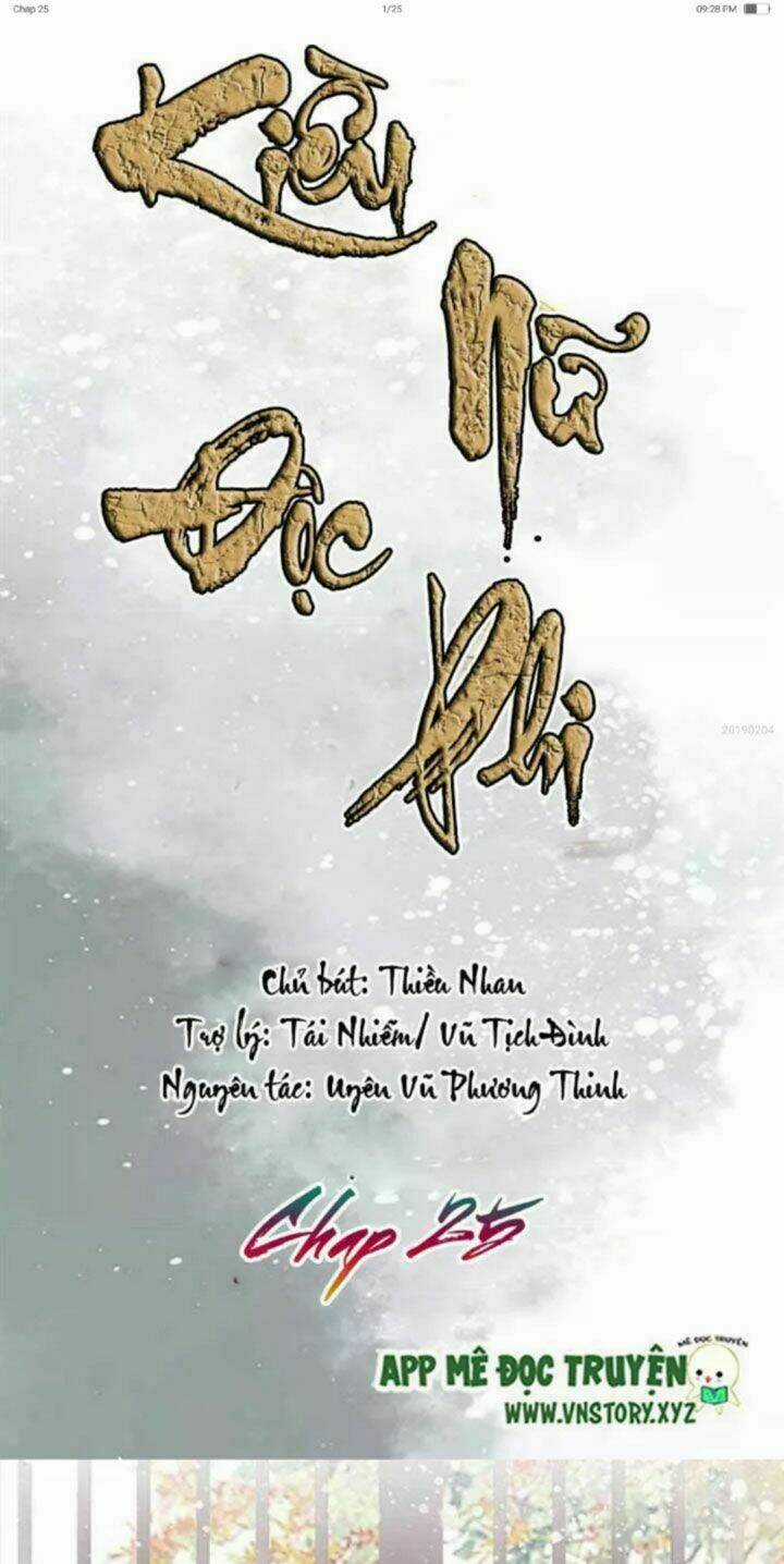 Kiều Nữ Độc Phi Chapter 25 trang 0