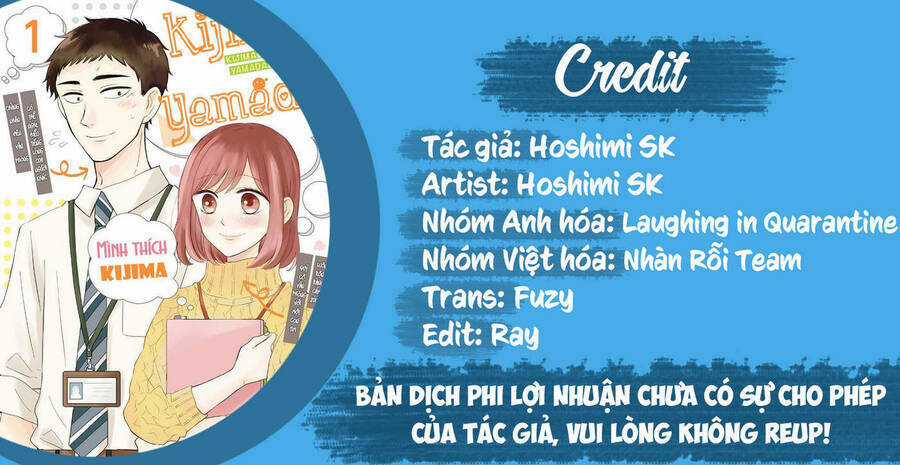 Kijima-san to Yamada-san Chapter 8.5 trang 0