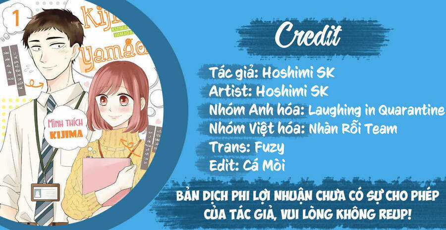 Kijima-san to Yamada-san Chapter 8 trang 0