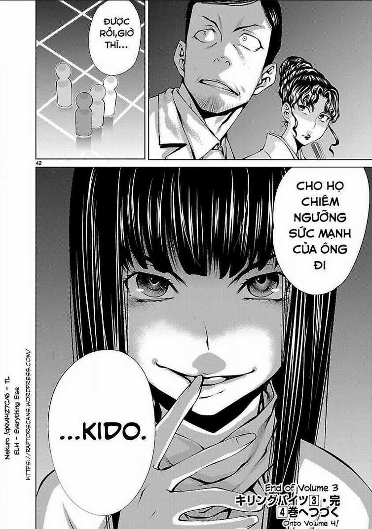 Killing Bites Chapter 15 trang 40