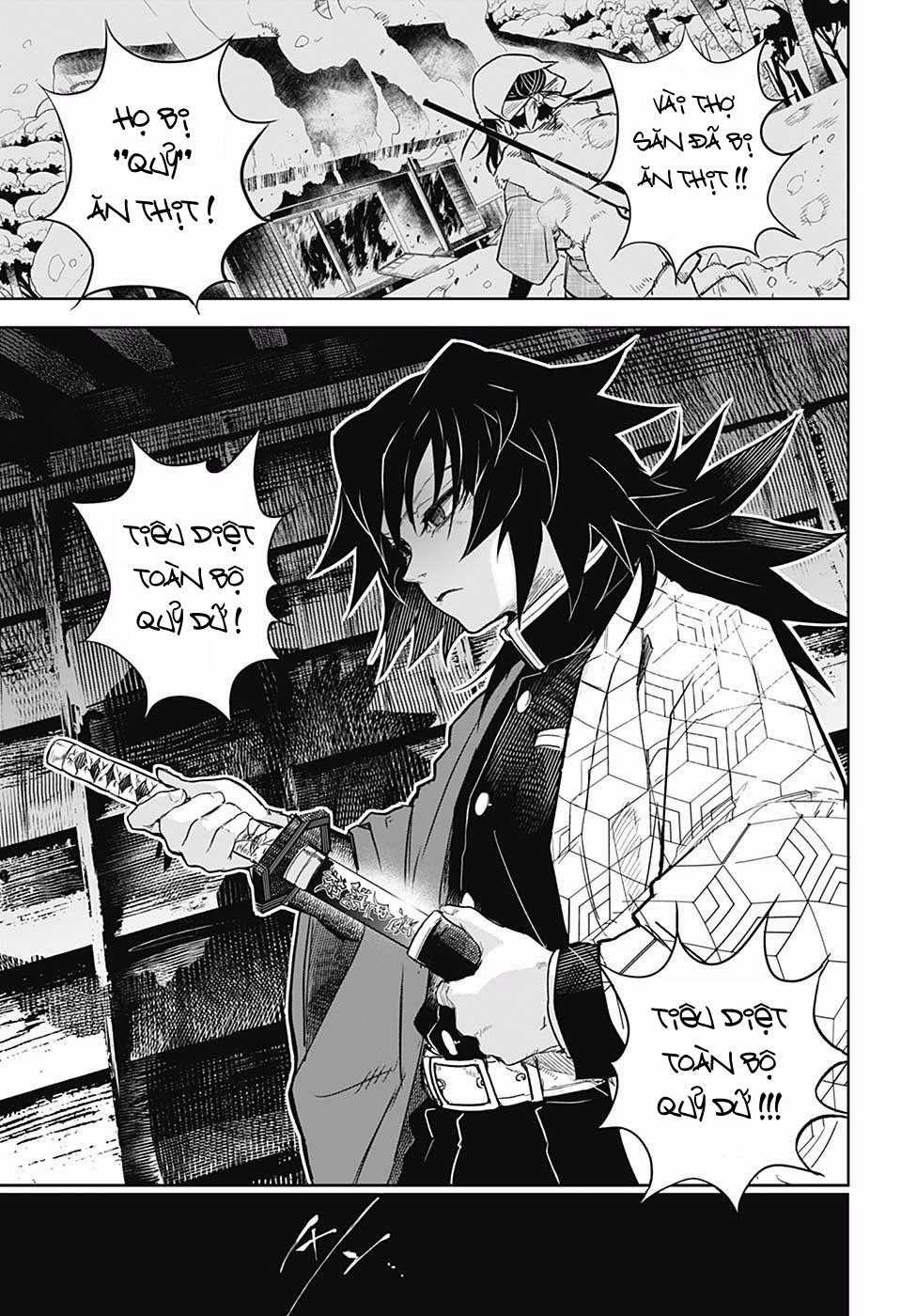 Kimetsu No Yaiba :Tomioka Giyuu Gaiden Chapter 1 trang 5