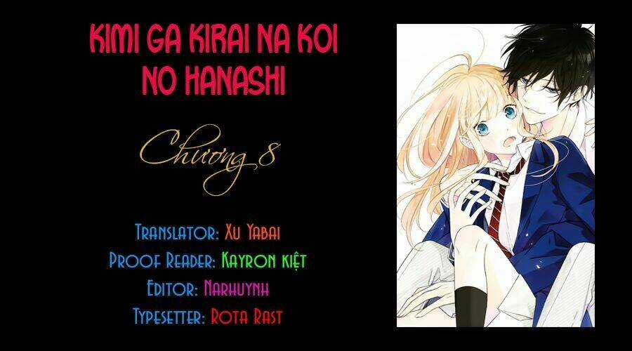 Kimi Ga Kirai Na Koi No Hanashi Chapter 8 trang 2