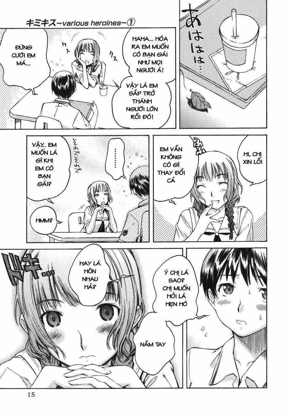 Kimi Kiss: Various Heroines Chapter 1 trang 16